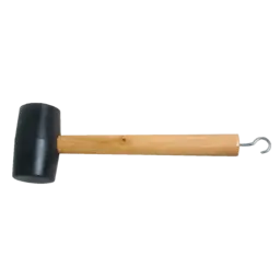 Gummiholzhammer mit Haken