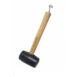 Gummiholzhammer mit Haken